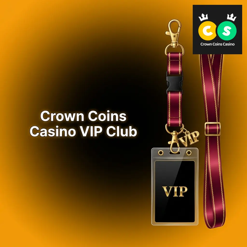 Crown Coins Casino VIP Club tiers: Bronze, Silver, Gold, and Platinum, showing perks like faster redemptions and bonuses.